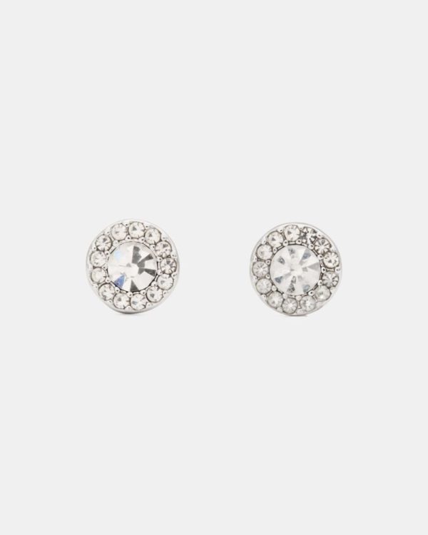 Kate Spade Outlet You're A Gem Pave Halo Studs - Preorder