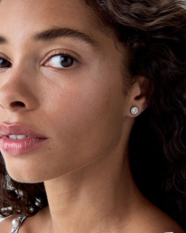 Kate Spade Outlet You're A Gem Pave Halo Studs - Preorder