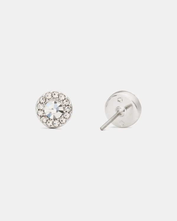 Kate Spade Outlet You're A Gem Pave Halo Studs - Preorder