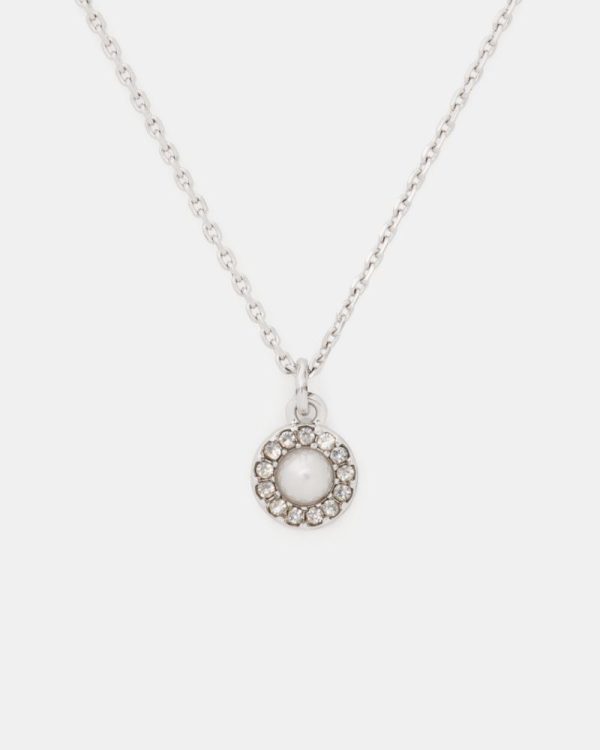 Kate Spade Outlet You're A Gem Pave Halo Pendant - Preorder