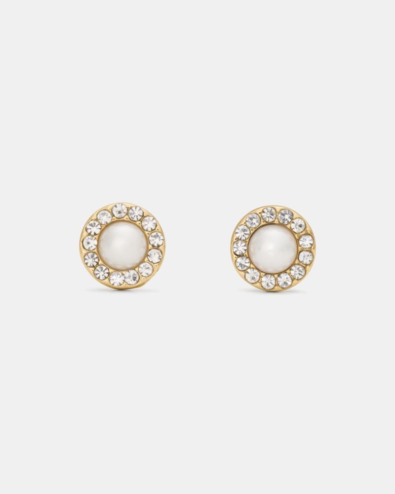 Kate Spade Outlet You're A Gem Pave Halo Studs - Preorder