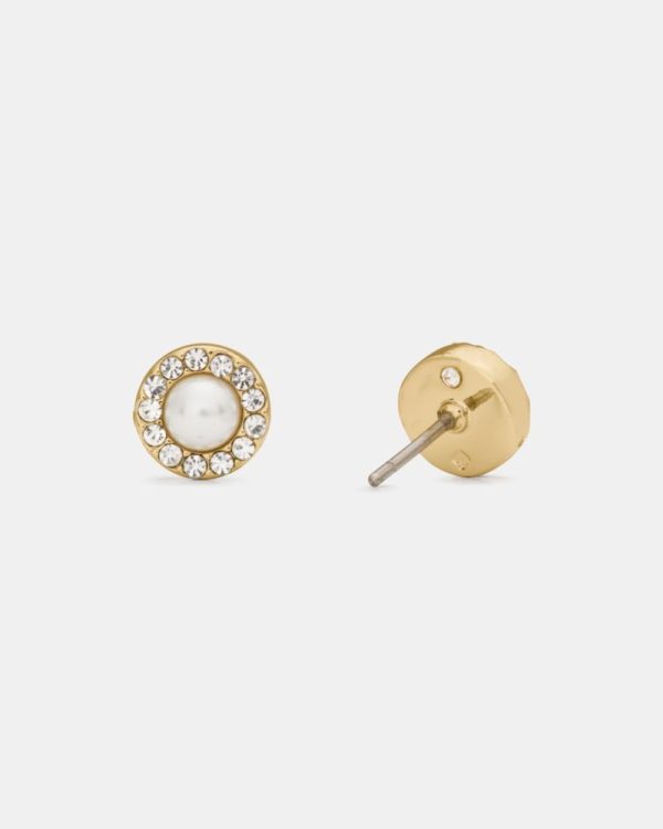 Kate Spade Outlet You're A Gem Pave Halo Studs - Preorder