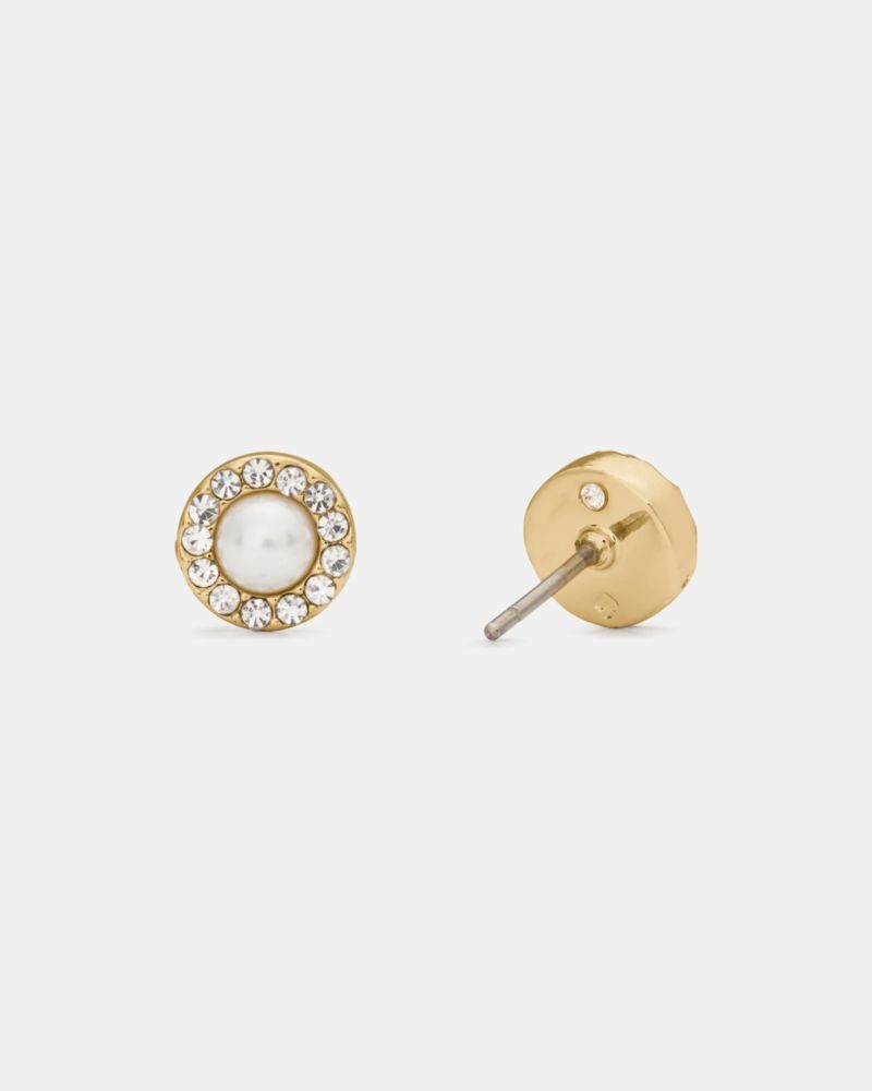 Kate Spade Outlet You're A Gem Pave Halo Studs - Preorder