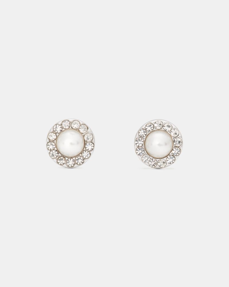 Kate Spade Outlet You're A Gem Pave Halo Studs - Preorder