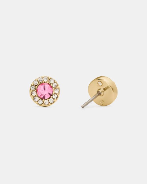 Kate Spade Outlet You're A Gem Pave Halo Studs - Preorder