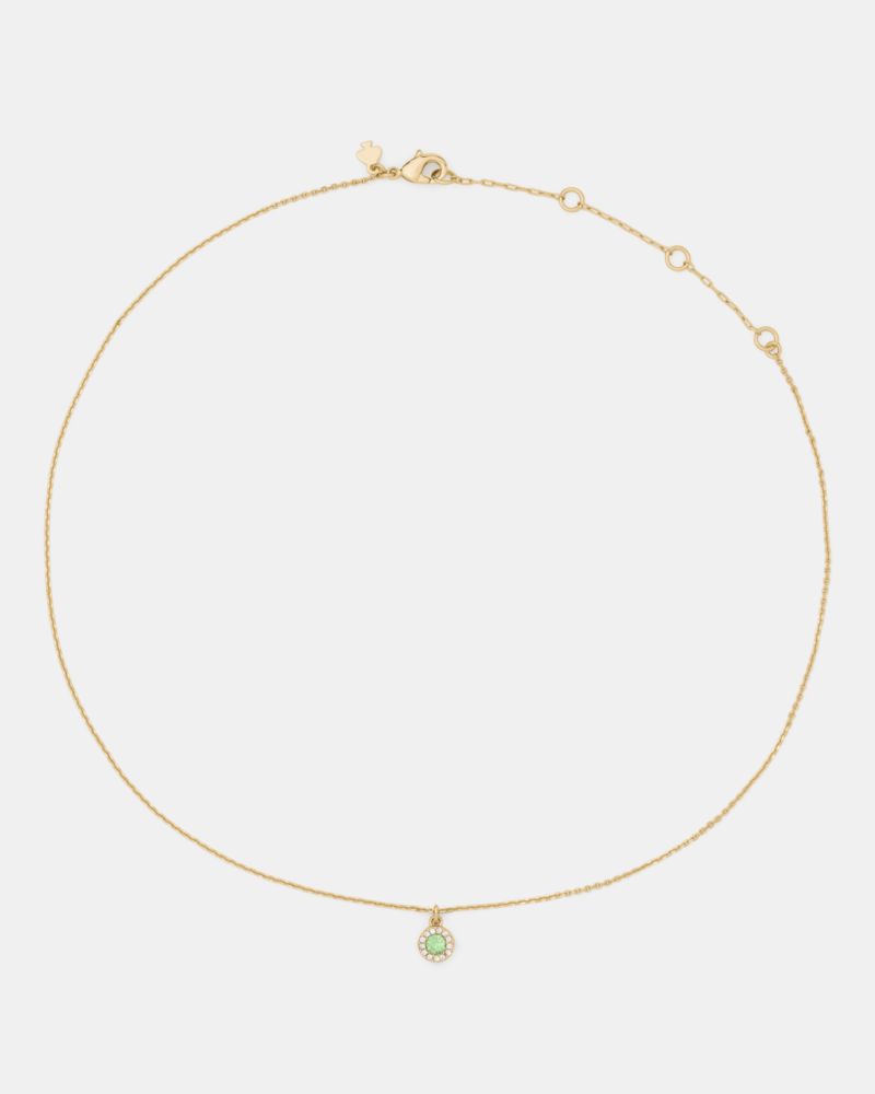 Kate Spade Outlet You're A Gem Pave Halo Pendant - Preorder