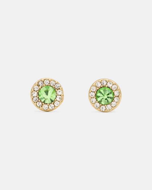 Kate Spade Outlet You're A Gem Pave Halo Studs - Preorder