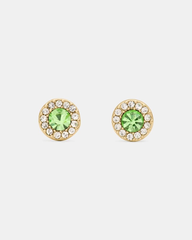 Kate Spade Outlet You're A Gem Pave Halo Studs - Preorder