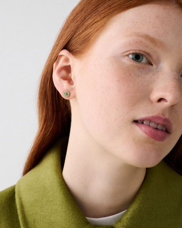 Kate Spade Outlet You're A Gem Pave Halo Studs - Preorder