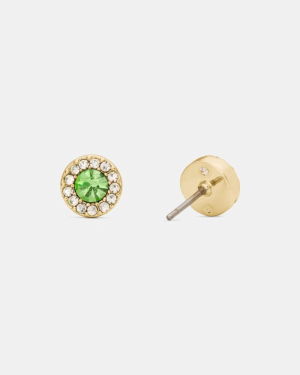 Kate Spade Outlet You're A Gem Pave Halo Studs - Preorder