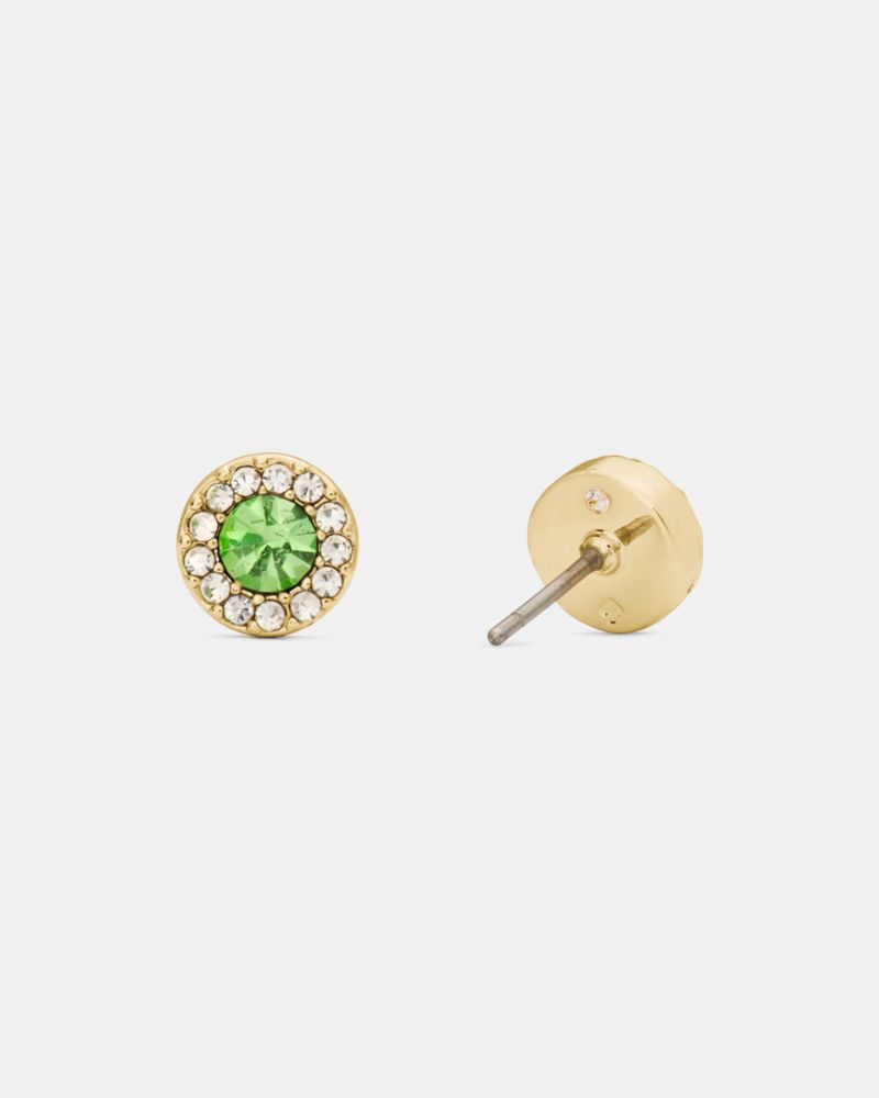 Kate Spade Outlet You're A Gem Pave Halo Studs - Preorder - Image 3