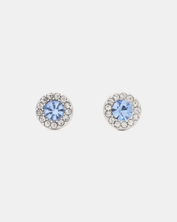 Kate Spade Outlet You're A Gem Pave Halo Studs - Preorder