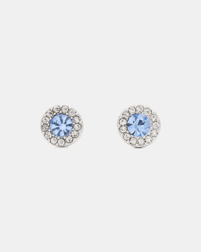 Kate Spade Outlet You're A Gem Pave Halo Studs - Preorder