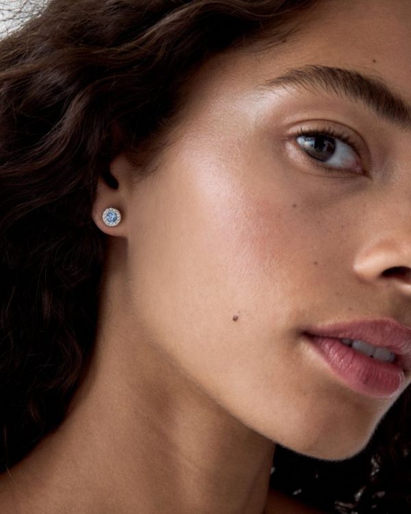 Kate Spade Outlet You're A Gem Pave Halo Studs - Preorder