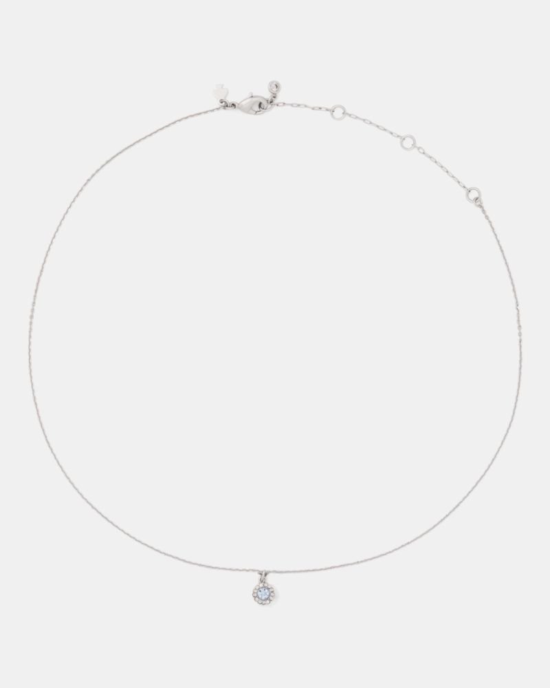 Kate Spade Outlet You're A Gem Pave Halo Pendant - Preorder