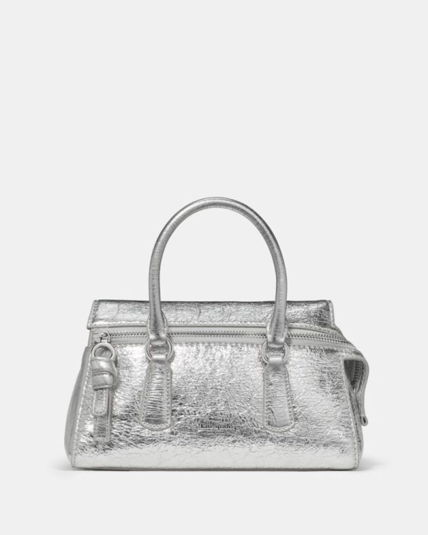 Kate Spade Outlet Bond Crinkle Metallic Leather Mini Bag - Preorder