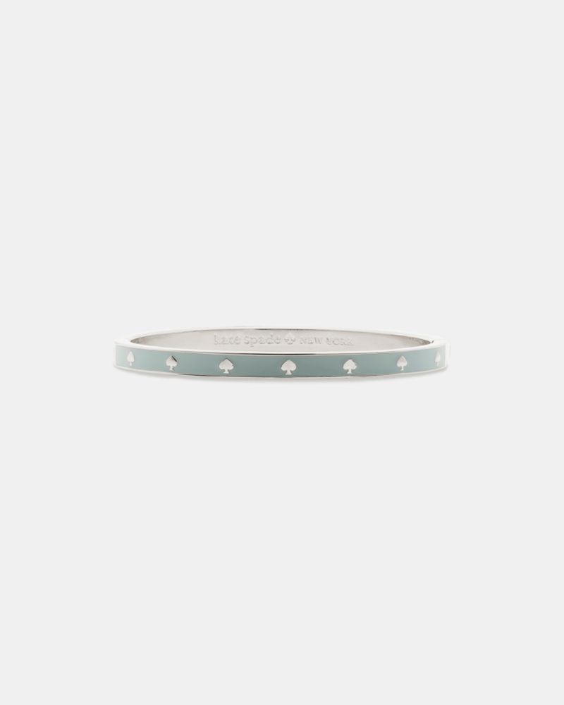 Kate Spade Outlet Spot The Spade Enamel Hinged Bangle - Preorder