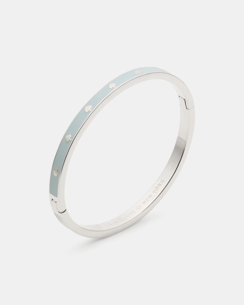 Kate Spade Outlet Spot The Spade Enamel Hinged Bangle - Preorder