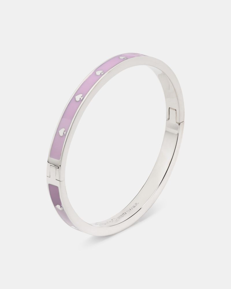 Kate Spade Outlet Spot The Spade Enamel Hinged Bangle - Preorder