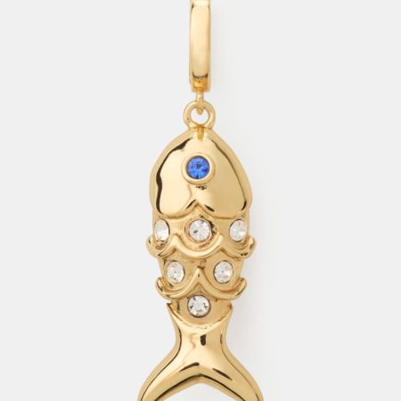 Kate Spade Outlet One In A Million Fish Charm - Preorder — Clear Multi