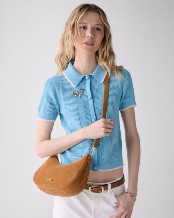 Kate Spade Outlet Liv Suede Convertible Shoulder Bag - Preorder