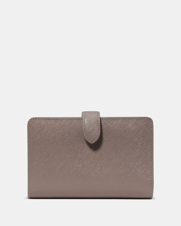 Kate Spade Outlet Textured Patent Medium Compact Wallet - Preorder