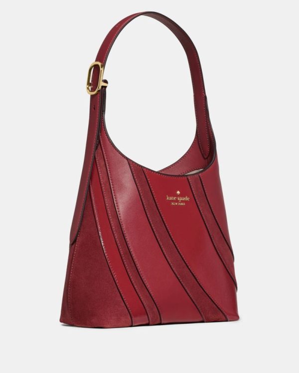 Kate Spade Outlet 454 Suede Mix Small Shoulder Bag - Preorder