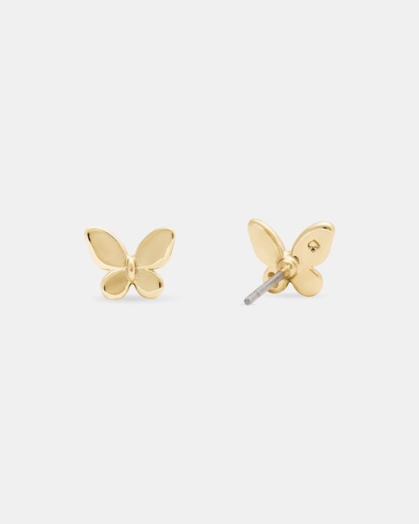 Kate Spade Outlet You're A Gem Butterfly Studs - Preorder
