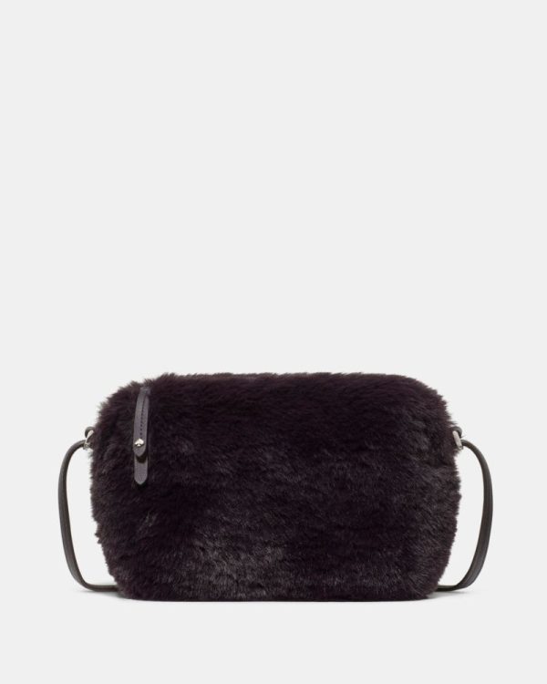 Kate Spade Outlet Hazel Faux Fur Camera Bag - Preorder