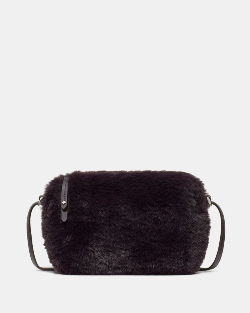 Kate Spade Outlet Hazel Faux Fur Camera Bag - Preorder