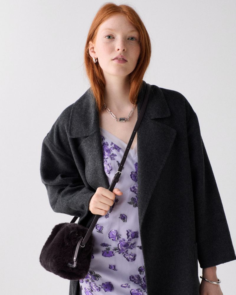 Kate Spade Outlet Hazel Faux Fur Camera Bag - Preorder