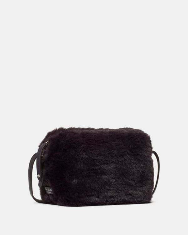 Kate Spade Outlet Hazel Faux Fur Camera Bag - Preorder