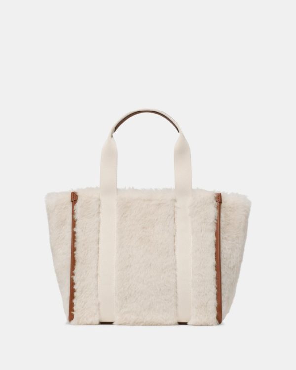 Kate Spade Outlet Kip Faux Shearling Small Tote Bag - Preorder