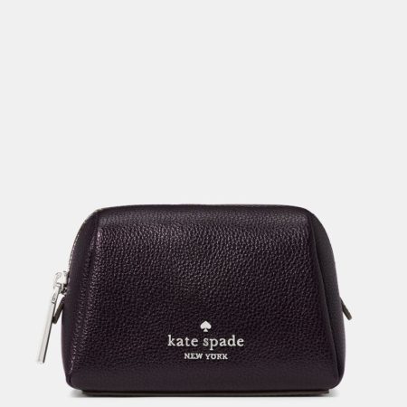Kate Spade Outlet Mini Pouch - Preorder — Deep Aubergine