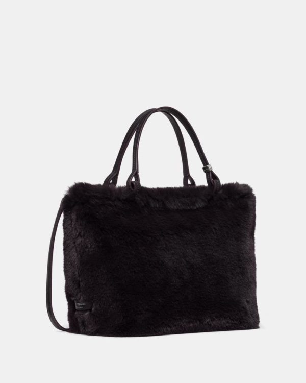 Kate Spade Outlet Marlowe Faux Fur Small Tote Bag - Preorder