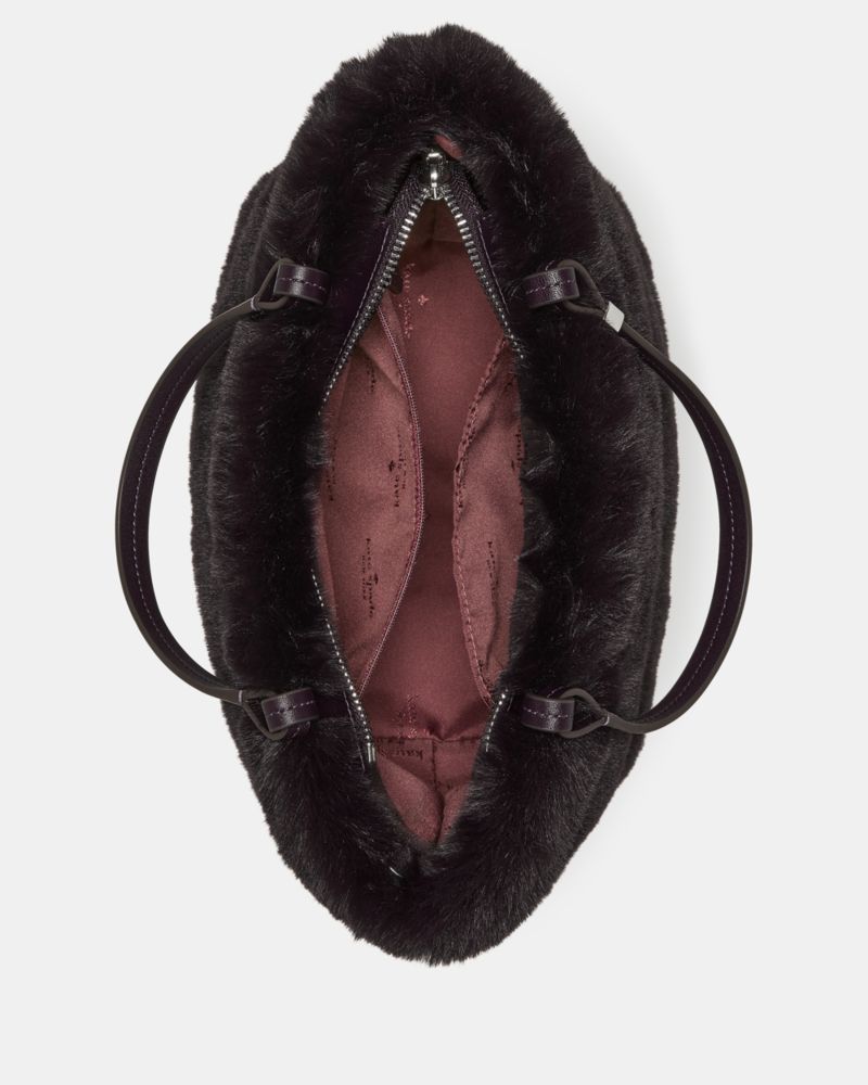 Kate Spade Outlet Marlowe Faux Fur Small Tote Bag - Preorder