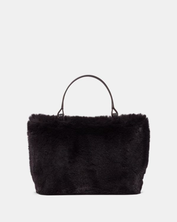 Kate Spade Outlet Marlowe Faux Fur Small Tote Bag - Preorder