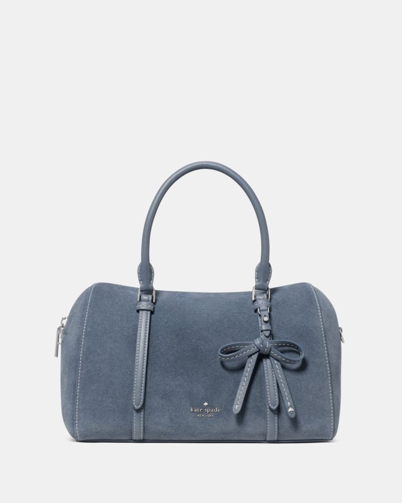 Kate Spade Outlet Monroe Suede Satchel Bag - Preorder