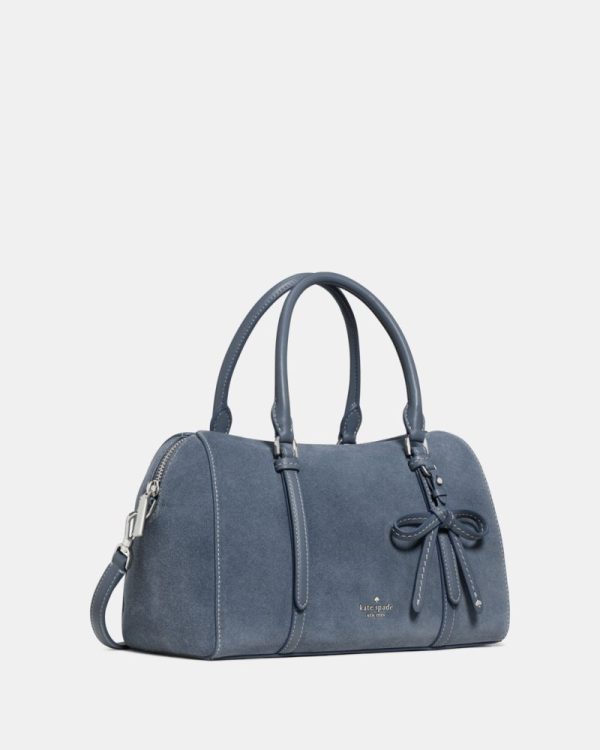 Kate Spade Outlet Monroe Suede Satchel Bag - Preorder