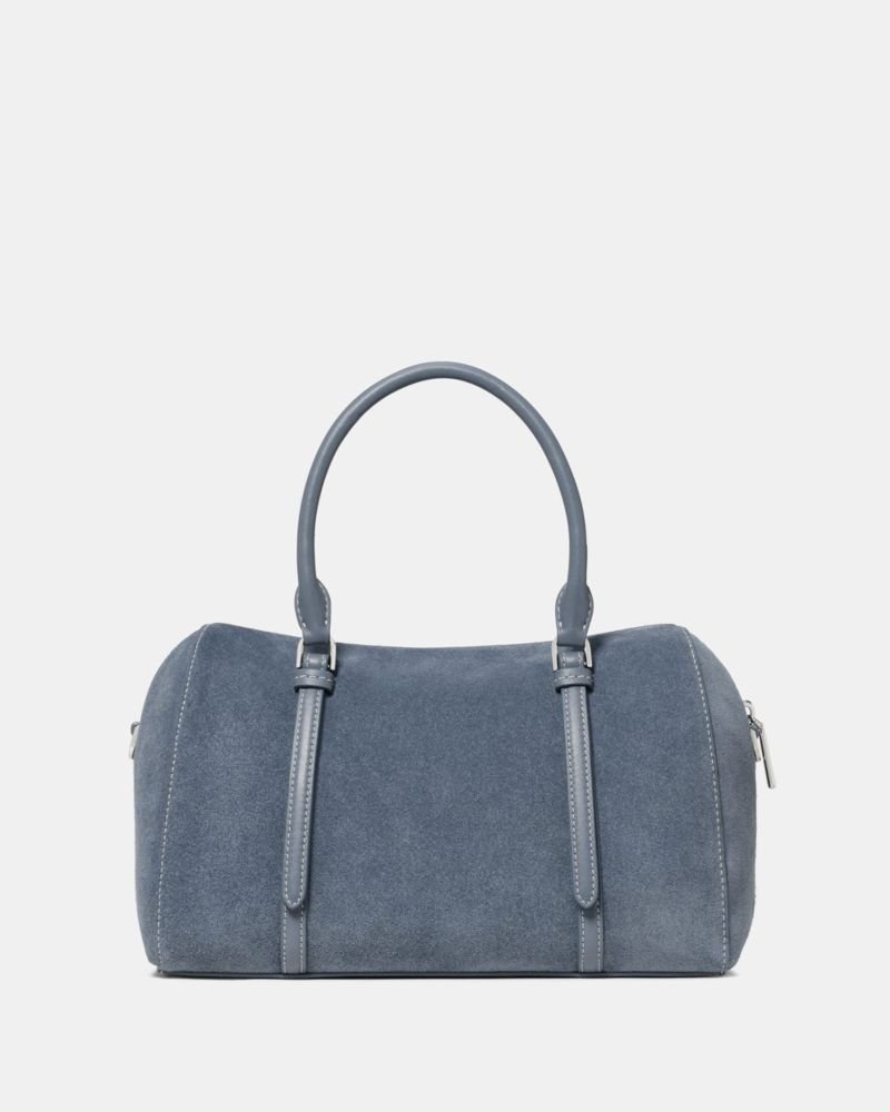 Kate Spade Outlet Monroe Suede Satchel Bag - Preorder - Image 6