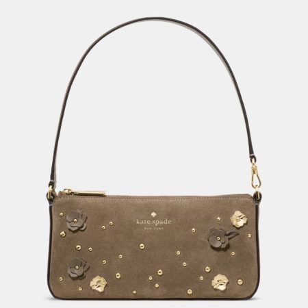 Kate Spade Outlet Gemini Suede Embellishment Mini Bag - Preorder — Driftwood