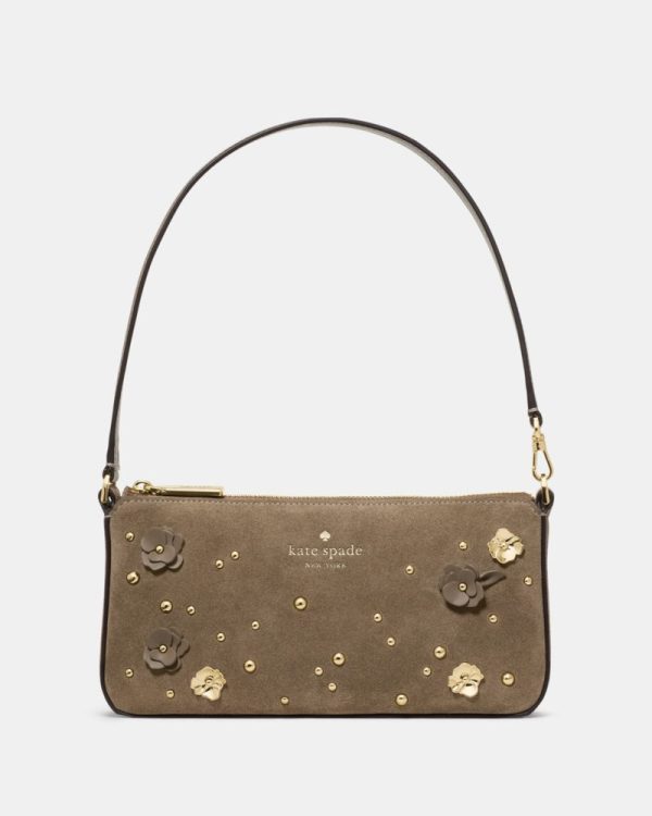 Kate Spade Outlet Gemini Suede Embellishment Mini Bag - Preorder