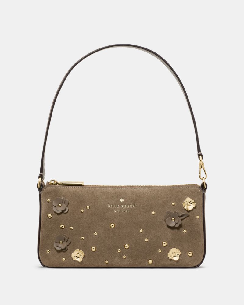 Kate Spade Outlet Gemini Suede Embellishment Mini Bag - Preorder