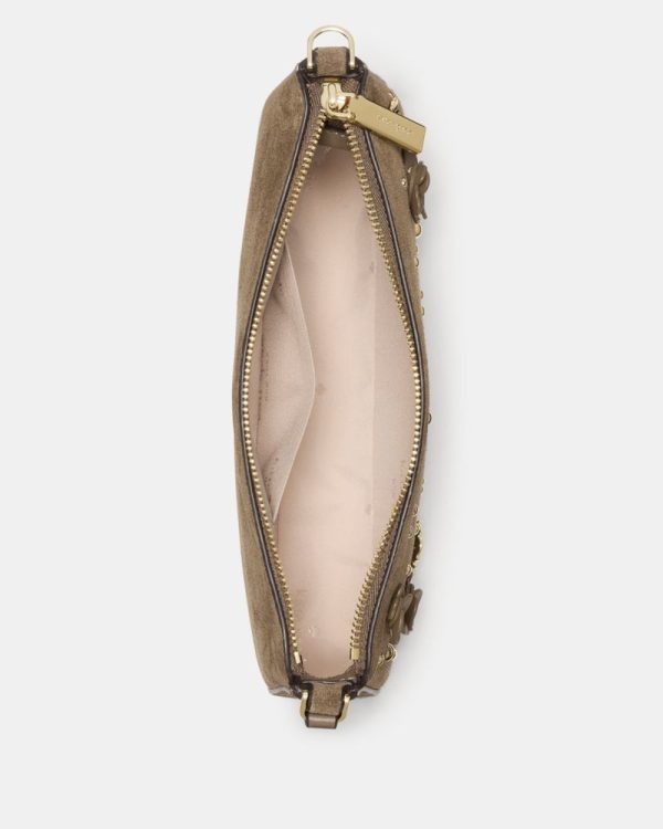 Kate Spade Outlet Gemini Suede Embellishment Mini Bag - Preorder