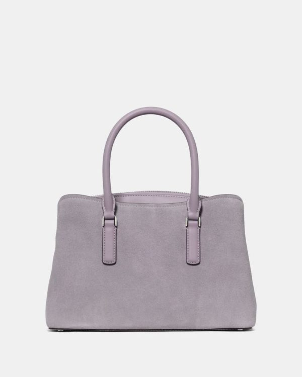 Kate Spade Outlet Thompson Street Bows Suede Small Satchel Bag - Preorder