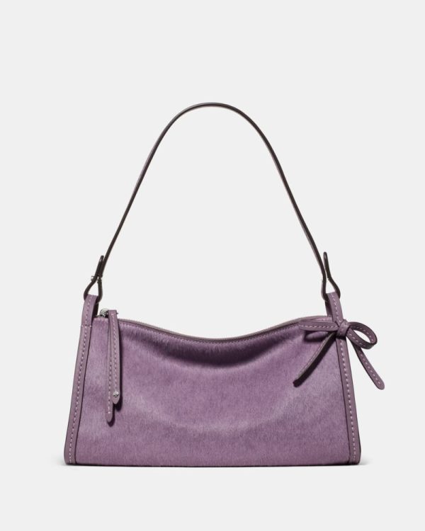 Kate Spade Outlet Rue Bow Haircalf Shoulder Bag - Preorder