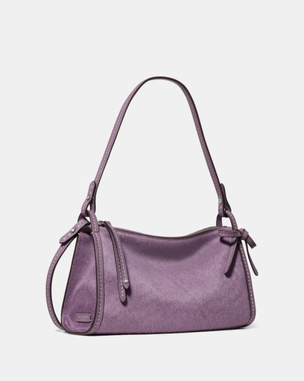 Kate Spade Outlet Rue Bow Haircalf Shoulder Bag - Preorder