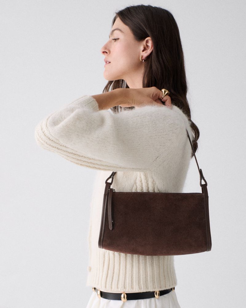 Kate Spade Outlet Rue Suede Shoulder Bag - Preorder