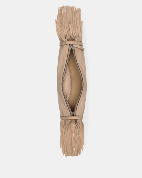 Kate Spade Outlet Rue Fringed Suede Shoulder Bag - Preorder