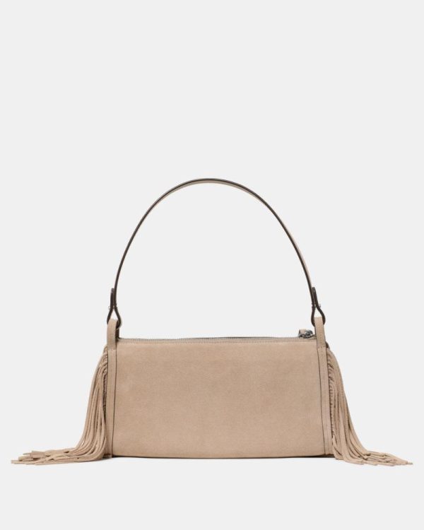 Kate Spade Outlet Rue Fringed Suede Shoulder Bag - Preorder